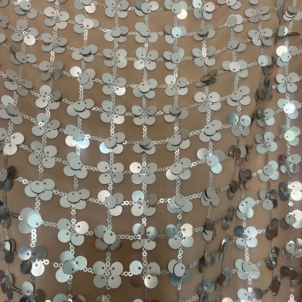 Zara Sequin Mini Dress NWOT - Picture 3 of 5
